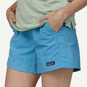 PATAGONIA Blue Women’s Baggies High Rise Short Size S
